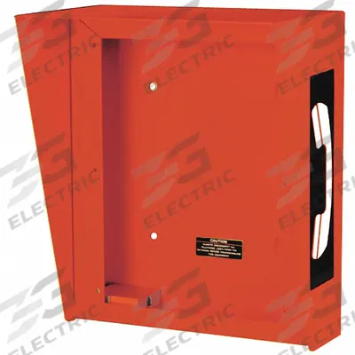 HUBBELL GAI-TRONICS Hooded Telephone Enclosure: Weather Resistant, Red, Hooded Enclosure - Weather Resistant Phone Enclosures