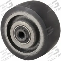 APPROVED VENDOR Caster Wheel: 4 in Wheel Dia., 2 in Wheel Wd, Polyurethane, 975 lb Load Rating, Iron (MPN W-420-DB70-1/2). Key specifications — Brand: APPROVED VENDOR; Wheel/Tread Color: Black.