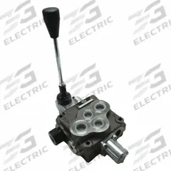 HYDRO CUSTOM Hydraulic Directional Control Valve: Four-Way / Three Positions, Tandem Center (MPN 228994). Key specifications — attr1017968: HYDRO CUSTOM; attr1017969: Tandem Center; attr1018005: Spring Center.