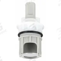 DELTA Cartridge: Use with Hot/Cold Water, Plastic, 2 in Overall Lg, 6 PK (MPN RP1740MBS). Key specifications — For Water Temperature: Hot/Cold; Compatible Brand: Delta; Product Type: Cartridge; Material: Plastic.
