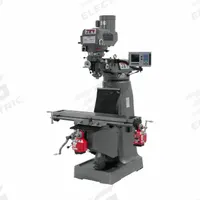 JET Vertical Milling Machine: JTM-4VS, 3 hp, 230/460V (MPN 690098). Key specifications — attr1088193: JET; attr1099138: Variable; attr1088241: R8.