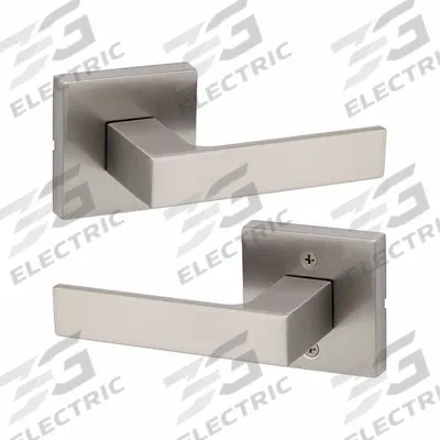 KWIKSET Door Lever Lockset: Passage Lever Locksets/Storeroom Lever Locksets, Nickel