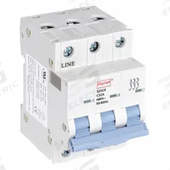 DAYTON IEC Supplementary Protector: 32 A Amps, 7.5kA at 480V AC, Screw Clamp, NDB2-63, 480V AC (MPN 5ZVC9). Key specifications — Terminal Connection: Screw Clamp; Series: NDB2-63; AC Voltage Rating: 480V AC; DC Voltage Rating: Not Rated; Max. AIR Rating: 7.5kA at 480V AC; Brand: DAYTON.