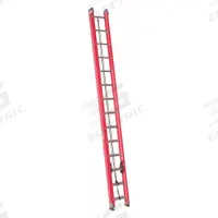 WESTWARD Extension Ladder: 28 ft Ladder Size, Fiberglass, 300 lb Load Capacity, 56 lb Wt, 2 Sections (MPN 44YY49). Key specifications — Color: Red; Brand: WESTWARD; Included Features: Mar-Resistant End Caps; Removable Fly: Fixed.