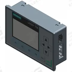 SIEMENS Text Display (MPN 6ED10554MH080BA1). Key specifications — Manufacturer Part Number: 6ED10554MH080BA1; Power Required: 24V DC; Product Type: Text Display; Series: LOGO!.