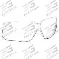 UVEX BY PIP Replacement Lens: Clear, Anti-Fog/Scratch-Resistant, Compatible with Genesis® Series (MPN S6900HS). Key specifications — Brand: UVEX BY PIP; Compatible Series: Genesis®; Lens Coating: Anti-Fog; Lens Color: Clear; Ultra-Violet Scale Protection Designation: U6.