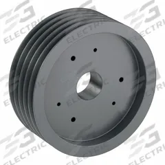 APPROVED VENDOR V-Belt Pulley: C140, 5 Groove, 14.4 in OD, Bushed Bore, E, For C/CX Belt Section (MPN 5C140E). Key specifications — Pulley Industry Number: C140; Pitch Diameter: 14 in (C); For Belt Section (broad, with similar types): C or CX.