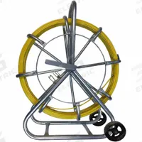 ELECTRIDUCT Cable Rodder: 1,000 ft Lg, 15 N/mm Tensile Strength, Round, Fiberglass, Reel Stand Case (MPN TL-BJT-CR12-1000W). Key specifications — attr380234: ELECTRIDUCT; attr380237: Reel Stand.