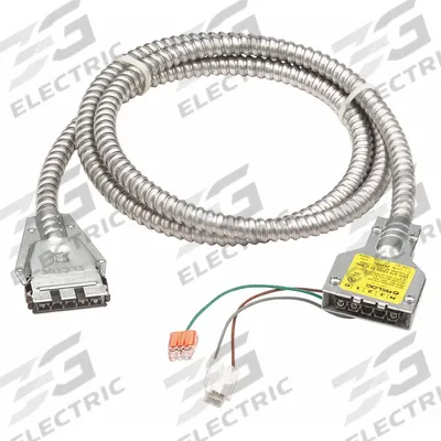 LITHONIA LIGHTING Fixture Cable: 7 in Lg, 2 1/4 in Wd - Cords & Wiring for Bay Lights