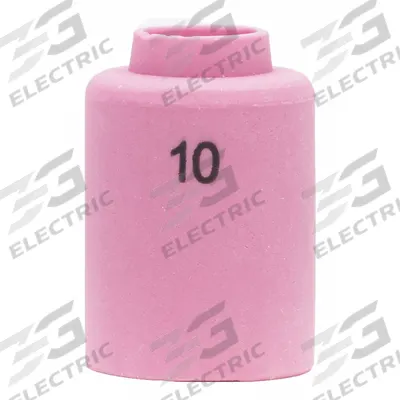 LINCOLN ELECTRIC Nozzle: Alumina, No. 10, Std - Standard Nozzles