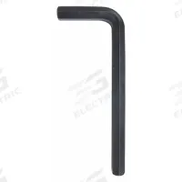 WESTWARD Hex Key: 0 Ball Ends, 9 mm Tip Size, Metric, Short, Alloy Steel, Black Oxide, L, 2 Tips (MPN 54TU83). Key specifications — attr1205521: WESTWARD; attr1205526: Black Oxide.