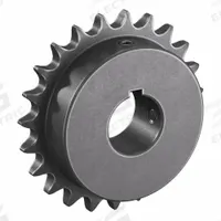 TRITAN Roller Chain Sprocket: 40, For 1/2 in Chain Pitch, 1 1/8 in Bore Dia, 23 Teeth, Steel (MPN 40BS23H X 1 1/8). Key specifications — Brand: TRITAN.