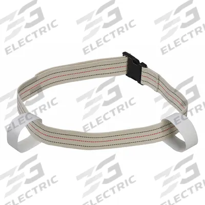 DMI Gait Belt: 65 in L x 2 in W x 1/8 in H, 65 in Overall Lg, 2 in Overall Wd - Gait Belts & Straps for Patient Transfer