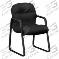 HON Armchair: Black, Black, 2 Casters/Glides, Memory Foam, 23 1/4 in Overall Wd, 36 in Overall Ht (MPN H2093.CU10.T). Key specifications — Brand: HON; Features: Memory Foam; Back Material: Fabric; Seat Material: Polyester; Chair Material: Faux Leather.