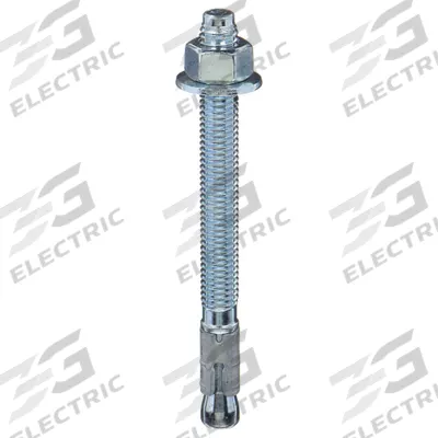 APPROVED VENDOR Wedge Anchor: 4 1/2 in Overall Lg, 1/2 in Dia, 1/2"-13 Thread Size, Steel - Steel Wedge Anchors