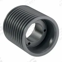 APPROVED VENDOR V-Belt Pulley: 3V500, 10 Groove, 5 in OD, Bushed Bore, SK, For 3V/3VX Belt Section (MPN 103V500SK). Key specifications — Pulley Industry Number: 3V500; Pitch Diameter: 5 in (3V); For Belt Section (broad, with similar types): 3V or 3VX.