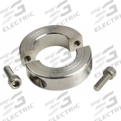 RULAND MANUFACTURING Shaft Collar: 2-Piece, Metric with Inch Bore, Round, Clamp-On, 5/16 in Bore Dia (MPN MSP-5E-SS). Key specifications — Brand: RULAND MANUFACTURING.