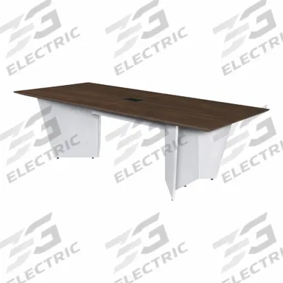 REGENCY Conference Table: Rectangle, Laminate/Melamine, Neo Walnut, 96 in Overall Lg - Rectangular Conference Tables
