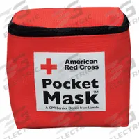 FIRST AID ONLY CPR Pocket Mask: 1 People Served, Adult, Disposable, Holster Case Type (MPN 363015). Key specifications — Disposability: Disposable; Case Type: Holster; Includes: 1-Way Valve; Case Material: Fabric; Brand: FIRST AID ONLY; Patient Type: Adult; Product Type: Emergency CPR Pocket Mask.