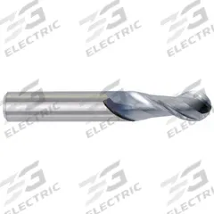 WIDIA HANITA Ball End Mill: Carbide, 2 Flute, 3/16" Mill Dia, 5/16" LOC, 2" OAL (MPN 4A4105000)