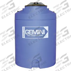 PEABODY ENGINEERING Storage Tank: Double Wall, Vertical, 15 gal, Closed Top, 1/4 in Wall Thick (MPN 01-29772). Key specifications — attr1188134: LLDPE; attr1188139: PEABODY ENGINEERING.