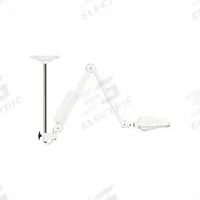 BURTON Examination Light: LED, 45,000 lux @ 18 in/90,000 lux @ 18 in, Ceiling, 4100K, 95 CRI, NXC. Key specifications — attr1257711: 100 to 240V AC; attr1257689: 90,000 lux @ 18 in; attr1257759: NXC; attr1257760: BURTON; attr1257674: 4100K.