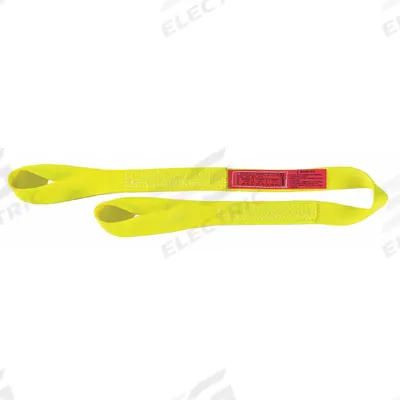LIFT-ALL Web Sling: Type 4, Nylon, 1 Plies, 5 ft Sling Lg - Light-Use Nylon Twisted-Eye Web Slings