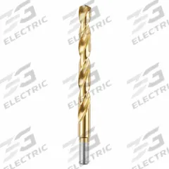 MILWAUKEE Jobber Length Drill Bit: 15/32", 135° Split Point, TiN-Coated HSS, Parabolic Flute (MPN 48-89-2227). Key specifications — attr1225567: 0.4688.