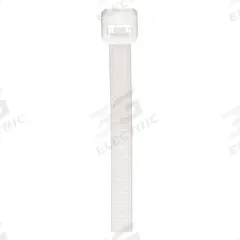 PANDUIT Cable Tie: 7 1/2 in Nominal Lg, 1 3/4 in Nominal Max. Bundle Dia., 0.19 in Wd, Std, 1,000 PK (MPN PLT2S-M). Key specifications — Outdoor Use: No; Color: Natural; Brand: PANDUIT.