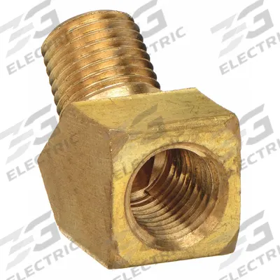 APPROVED VENDOR Metal Pipe Elbow: 45° Elbow, 3/8 in x 3/8 in, Class 150, Brass - Low-Pressure Threaded Pipe Fittings