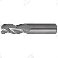 CLEVELAND Corner Radius End Mill: Carbide, 3 Flute, 5/8" Mill Dia, 3/4" LOC, 0.03" Rad, 3" OAL (MPN C72410)