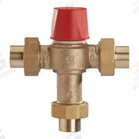 WATTS Thermostatic Mixing Valve: 3/4 in Inlet Connection Size, 3/4 in Outlet Connection Size, Brass (MPN 3/4 LF 1170-US). Key specifications — Includes: Integral Filter Washers; Brand: WATTS.