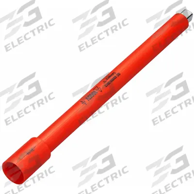 ITL Insulated Socket Extension: 3/8 in Input Drive Size, 3/8 in Output Drive Size - Insulated Hand Socket Extensions