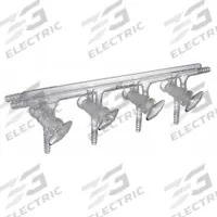 Vacuum Manifold: 11 mm Dia, Includes Stopper, Non-Sterile, 4 Ports (MPN CG-4441-02). Key specifications — Includes Stopper: Yes; Product Type: Vacuum Manifold; Brand: CHEMGLASS; Number of Ports: 4.