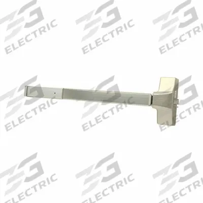 TELL MANUFACTURING Rim Exit Device: 3 ft Max Door Wd - Rim Push Bars