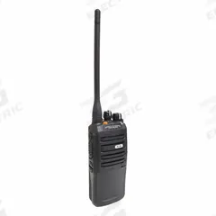 RITRON Portable 2-way Radio: PR Series, MURS/VHF, Analog, 2 W, 16 Channels, No Display, VOX, 14 Hr (MPN PR-10M). Key specifications — Color: Black; FCC License Required: No.