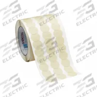 CAPLUGS Paper Tape Discs: KD SH, Off-White, Disc, 3 1/2 in Pre-Cut Dia, Acrylic, Crepe Paper, Paint (MPN SH-34323). Key specifications — Series: KD SH; Brand: CAPLUGS; Backing Material: Crepe Paper; For Surface Type: Paint; Manufacturer Part Number: SH-34323.