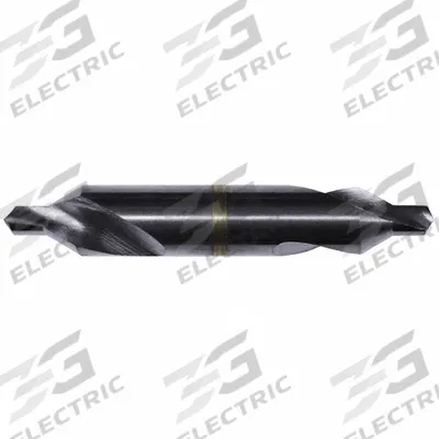KEO Center Drill: Plain Type, #0, 60°, 1 1/4 in Overall Lg - Plain-Tip Center Drills