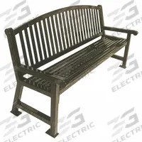 ULTRASITE Outdoor Bench: Savannah, 48 in Overall Lg, 39 1/8 in Overall Ht, Burgundy, Burgundy, Steel (MPN 922-B4-BURGUNDY). Key specifications — Manufacturer Part Number: 922-B4-BURGUNDY; Brand: ULTRASITE; Frame Color: Burgundy; Product Type: Outdoor Bench; Seat Color: Burgundy; Series: Savannah.