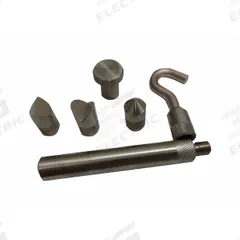 SHIMPO Adapter Set: Adapter Set, FGE-500HXY/FGE-PT500/NIST-FG-HX, High Capacity Digital Force Gauges (MPN FG-M10ADP). Key specifications — Product Type: Adapter Set; Compatible with Manufacturer Model Number: FGE-500HXY; Compatible Product Type: High Capacity Digital Force Gauges; Brand: SHIMPO.