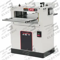 JET Planer/Molder Combo: 115/230V, Single-Phase, 15 A_7.5 A, 1.5 hp, 13 in Max. Wd, 6 1/8 in Max. Ht (MPN 708524). Key specifications — attr217217: Single-Phase; attr217193: 20 fpm; attr217226: 115/230V AC; attr217178: JET.
