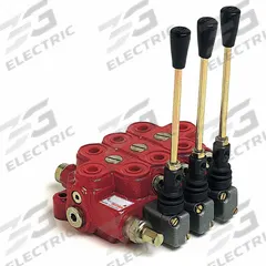 BUCHER HYDRAULICS Lever Operated Sectional Valve: Four-Way / Three Positions, Tandem Center (MPN HDM11S/3). Key specifications — attr1017968: BUCHER HYDRAULICS; attr1017969: Tandem Center; attr1018005: Spring Center to Neutral.