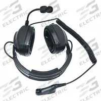 MOTOROLA Heavy Duty Headset: Over-the-Head Earmuff, 24 dB NRR, Intrinsically Safe, Listen/Talk (MPN PMLN7467A). Key specifications — Cup Color: Black; Intrinsically Safe: Yes; Connection Type: Wired for XPR7000, XPR7000e Series; Compatible with Series: XPR; Two-Way Radio Communication Type - MERCH: Listen and Talk; Includes: Boom Mic; Brand: MOTOROLA; Foldable: No.
