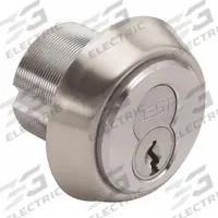 BEST Lockset Cylinder: Mortise, Interchangeable Core, Chrome (MPN 1E7422C4RP3626). Key specifications — Brand: BEST; Lock Assembly Type: Mortise; Cylinder Core Type: Interchangeable Core Cylinder; Includes: 3/8 in Ring; Number of Pins: 7.