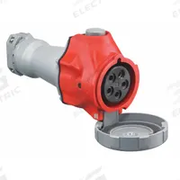 HUBBELL Pin and Sleeve Connector: Red, 277/480V AC, Three Phase, 30 A, 4 Pole, 5 Wire, IEC Grounding (MPN HBLS530C7W). Key specifications — Brand: HUBBELL.