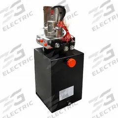 MAXIM Hydraulic Power Unit: 1.3 gpm, 3,200 psi Max. Pressure, 3 gal Reservoir Capacity, 12V DC (MPN 253307). Key specifications — attr96377: 1.3 gpm; attr96380: 12V DC; attr96382: SAE 6; attr96383: SAE 6; attr98855: MAXIM; attr96386: Steel.
