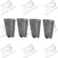 LOVEJOY Leg Kit: 3JWR9/3JWT1/3JWU3/3JWU4, 5.91 in Overall Ht, 2.52 in Overall Wd, Aluminum (MPN 84527101303). Key specifications — attr98933: LOVEJOY; attr96911: 3JWU4; attr96921: Legs and Fasteners; attr96920: Aluminum.