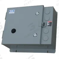 EATON NEMA Magnetic Motor Starter: Non-Reversing, 3 Poles, NEMA Size 4, 135 A, 208V AC Coil (MPN ECN0542EAA-R63/F). Key specifications — attr211388: EATON; attr951451: 1NO/1NC; attr951453: 208V AC; attr951489: Three; attr984425: 1NO/1NC; attr984429: Pilot Light; attr997361: None (Not Applicable to Electronic Overloads).