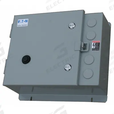 EATON NEMA Magnetic Motor Starter: Non-Reversing, 3 Poles, NEMA Size 4, 135 A - Enclosed Non-Reversing Starters with Electronic Overloads