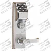 TRILOGY Electronic Keyless Lock: Keypad, ADA Compliant, Chrome (MPN DL2700CRR US26D). Key specifications — Product Type: Electronic Keyless Lock; Manufacturer Part Number: DL2700CRR US26D; Access Method: Keypad; Key Override Options: Standard Core/Interchangeable Core; Lever Style: Clutch.